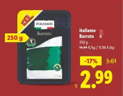 Lidl ITALIANO Burrata oferta