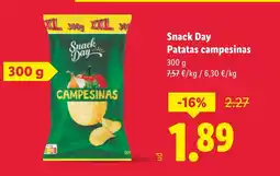 Lidl SNACK DAY Patatas campesinas oferta