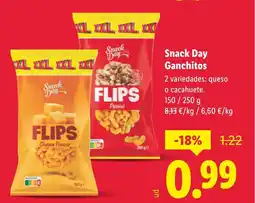 Lidl SNACK DAY Ganchitos oferta