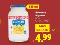Lidl HELLMANN'S Mayonesa oferta