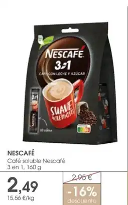 Supermercados Plaza NESCAFÉ Café soluble Nescafé 3 en 1 oferta