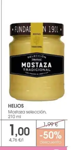 Supermercados Plaza HELIOS Mostaza selección oferta
