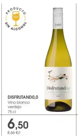 Supermercados Plaza DISFRUTANDO,0 Vino blanco verdejo oferta