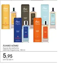 Supermercados Plaza ÁLVAREZ GÓMEZ Aguas de perfume, distintas fragancias oferta