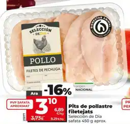 Dia Pits de pollastre filetejats oferta