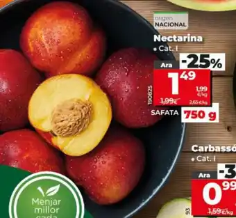 Dia Nectarina oferta