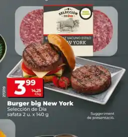 Dia Burger big New York oferta