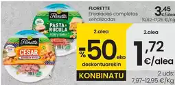Eroski Florette - ensaladas completas oferta
