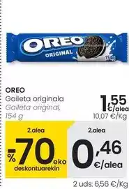 Eroski Oreo - galleta original oferta