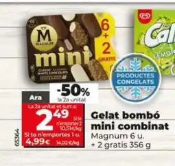 Dia Gelat bombó mini combinat oferta