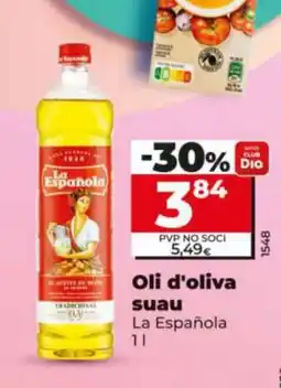 Dia Oli d'oliva suau oferta