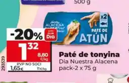 Dia Paté de tonyina oferta