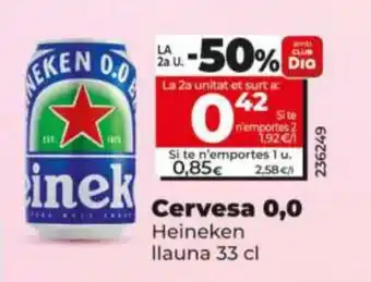 Dia Cervesa 0,0 oferta
