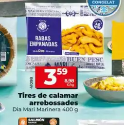 Dia Tires de calamar arrebossades oferta