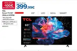 Costco TCL Smart TV 65" oferta