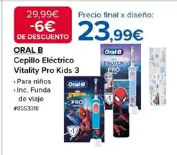 Costco ORAL B Cepillo Eléctrico Vitality Pro Kids 3 oferta