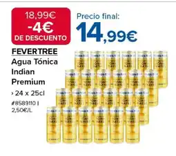 Costco FEVERTREE Agua Tónica Indian Premium oferta