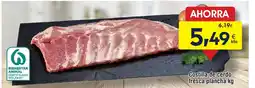 FROIZ Costilla de cerdo fresca plancha oferta