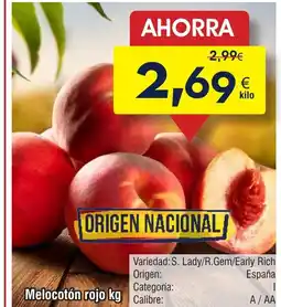 FROIZ Melocotón rojo oferta