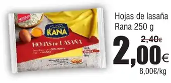 FROIZ RANA Hojas de lasaña oferta