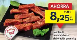FROIZ Costilla de cerdo adobada elaboración propia oferta