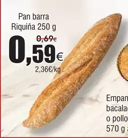 FROIZ Pan barra Riquiña oferta