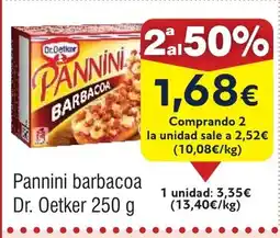 FROIZ DR OETKER Pannini barbacoa oferta