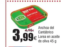 FROIZ Anchoa del Cantábrico Lorea en aceite de oliva oferta