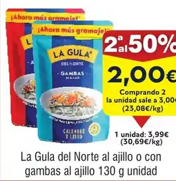 FROIZ LA GULA DEL NORTE al ajillo o con gambas al ajillo oferta