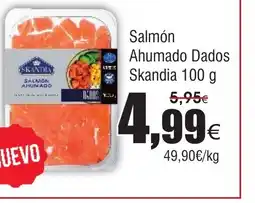 FROIZ SKANDIA Salmón Ahumado Dados oferta