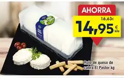 FROIZ Rulo de queso de cabra El Pastor oferta
