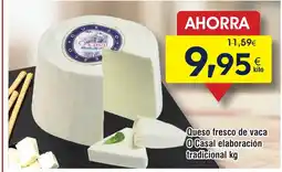 FROIZ Queso fresco de vaca O Casal elaboración tradicional oferta