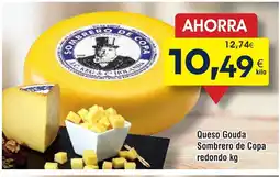 FROIZ Queso Gouda Sombrero de Copa redondo oferta