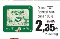 FROIZ Queso TGT Roncari blue cuña oferta