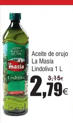FROIZ LA MASIA LINDOLIVA Aceite de orujo oferta