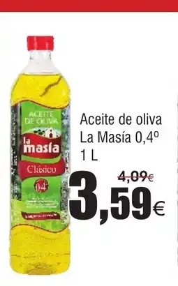 FROIZ LA MASiA Aceite de oliva oferta