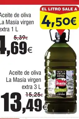 FROIZ LA MASIA VIRGEN Aceite de oliva oferta