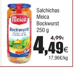 FROIZ Salchichas Meica Bockwurst oferta