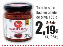 FROIZ Tomate seco Ibsa en aceite de oliva oferta