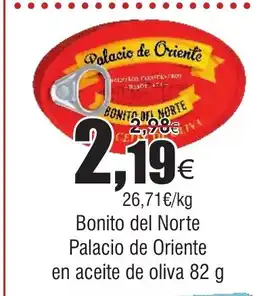 FROIZ Bonito del Norte Palacio de Oriente en aceite de oliva oferta