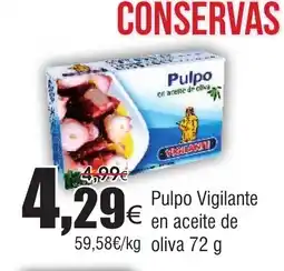 FROIZ Pulpo Vigilante en aceite de oliva oferta