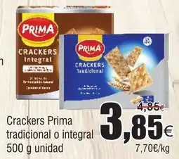 FROIZ Crackers Prima tradicional o integral oferta