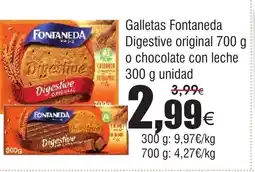 FROIZ Galletas Fontaneda Digestive original oferta
