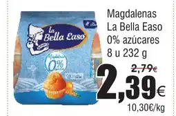 FROIZ Magdalenas La Bella Easo 0% azúcares oferta
