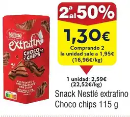 FROIZ Snack Nestlé extrafino oferta