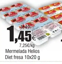 FROIZ Mermelada Helios Diet fresa oferta