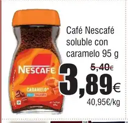 FROIZ Café Nescafé soluble con caramelo oferta