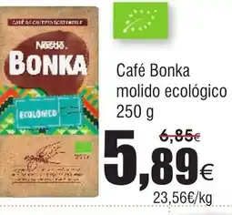 FROIZ Café Bonka molido ecológico oferta