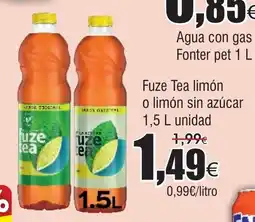 FROIZ FUZE TEA limón o limón sin azúcar oferta