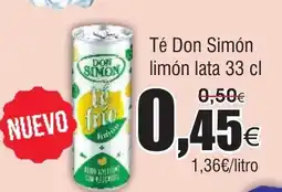 FROIZ Té Don Simón limón lata oferta